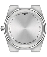 Tissot Men's Swiss Automatic Prx White Rubber Strap Watch 40mm