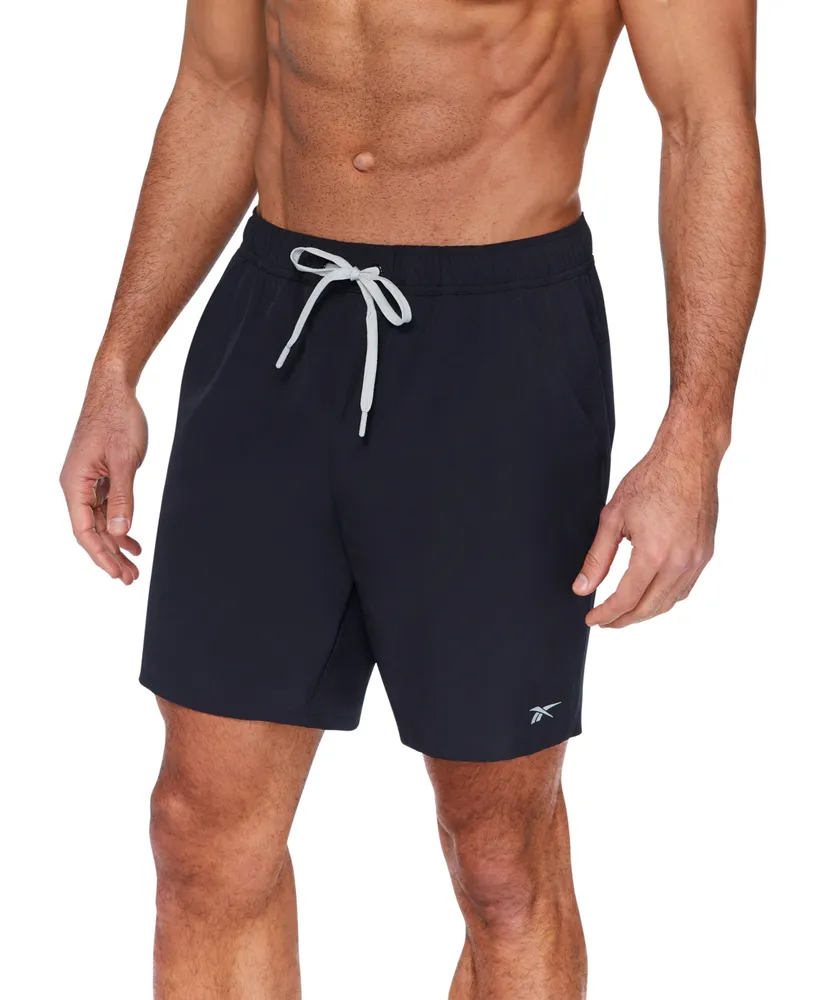 Reebok Men's Quick-Dry 7" Core Volley Swim Shorts