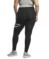 Reebok Plus Identity Training Pull-On Logo Leggings