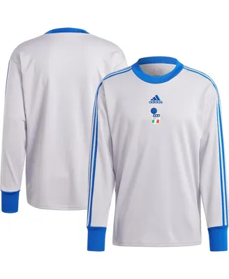 Men's adidas Gray Italy National Team 2023/24 Authentic Football Icon Goalkeeper Jersey