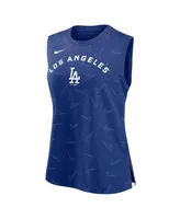 Women's Nike Royal Los Angeles Dodgers Muscle Play Tank Top