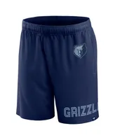 Men's Fanatics Navy Memphis Grizzlies Free Throw Mesh Shorts