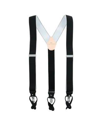 Trafalgar Men's Maddox 35mm Convertible Suspenders