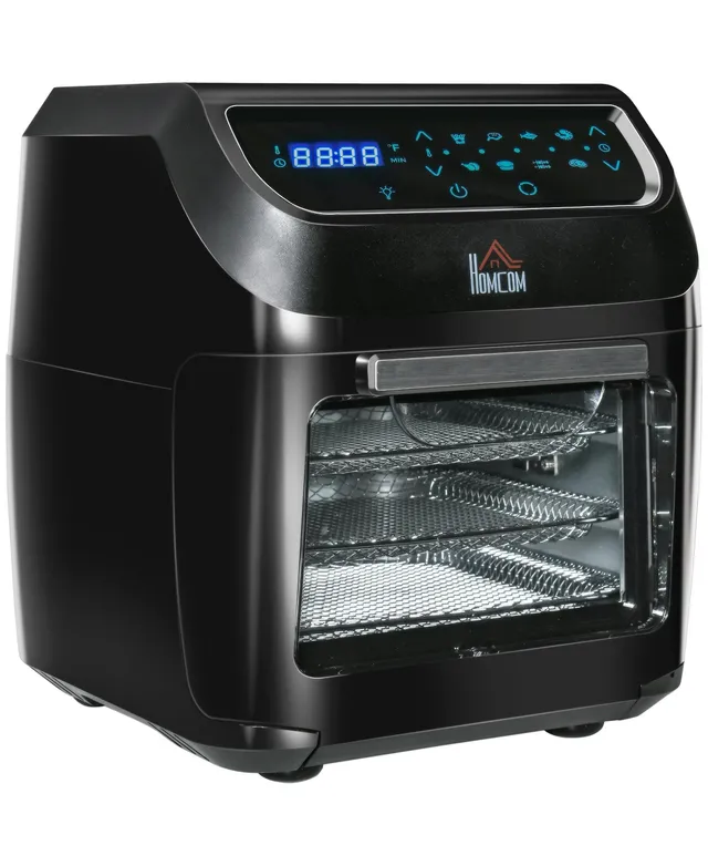 MegaChef Multipurpose Countertop Air Fryer Oven - Black