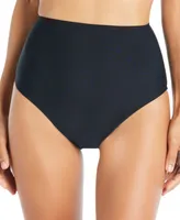 Beyond Control Women's Solid High-Waisted Bikini Bottoms