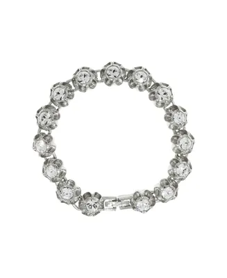 2028 Crystal Flower Bracelet