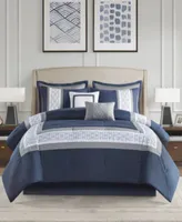 510 Design Powell Embroidered 8 Piece Comforter Set Collection