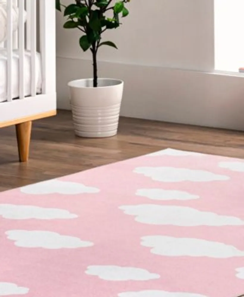 Nuloom Aurora Lilia Washable Kids Cloud Area Rug