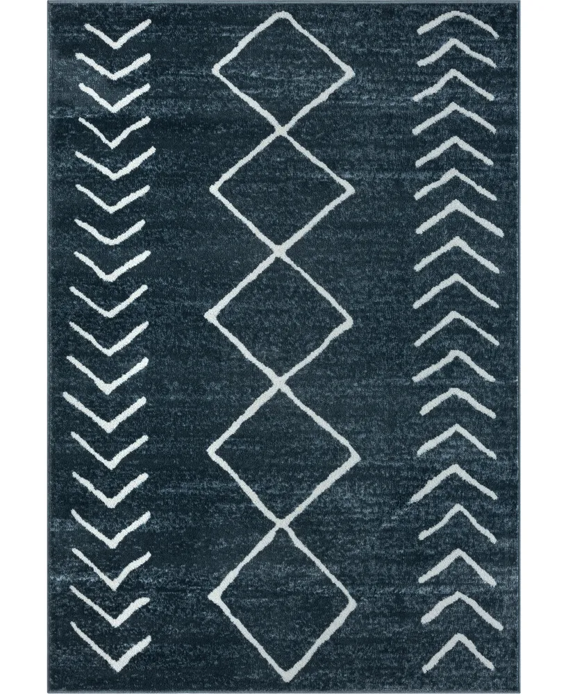 Closeout! Lr Home Carl CALGR82281 7'9" x 9'9" Area Rug