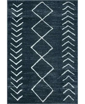 Closeout! Lr Home Carl CALGR82281 7'9" x 9'9" Area Rug