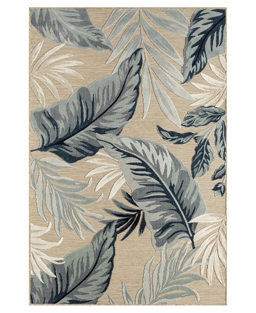 Lr Home Vance VERND8210A 5' x 7' Outdoor Area Rug