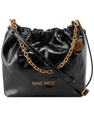 Nine West Women's Karter Crossbody Bucket Bag