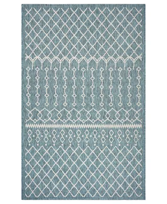 Lr Home Sunny SUNSH81247 7'9" x 9'9" Outdoor Area Rug