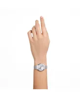 Swarovski Women's Quartz Attract Stainless Steel Watch, Swiss Made 30mm