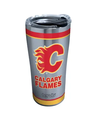 Tervis Tumbler Calgary Flames 20 Oz Traditional Stainless Steel Tumbler - Silver