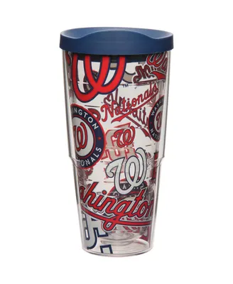 Tervis Tumbler Washington Nationals 24 Oz All Over Wrap Tumbler with Lid