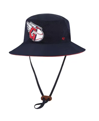 Men's '47 Brand Navy Cleveland Guardians Panama Pail Bucket Hat