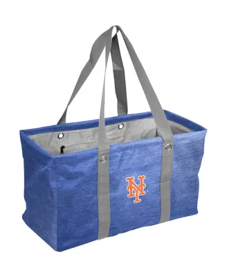 Men's and Women's New York Mets Crosshatch Picnic Caddy Tote Bag