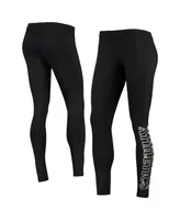 Women's G-iii 4Her by Carl Banks Black Oakland Athletics Stadium Leggings