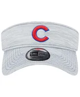 Men's New Era Gray Chicago Cubs Adjustable Visor