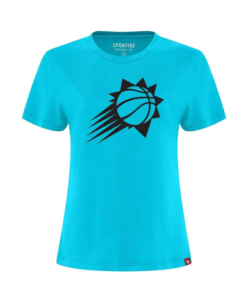Women's Sportiqe Turquoise Phoenix Suns 2022/23 City Edition Arcadia Elevated T-shirt