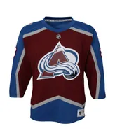 Big Boys and Girls Cale Makar Burgundy Colorado Avalanche Home Replica Player Jersey