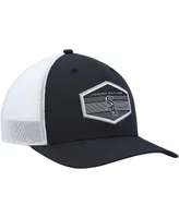 Men's '47 Brand Black, White Chicago White Sox Burgess Trucker Snapback Hat