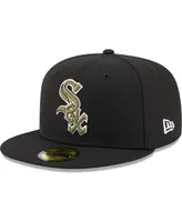 Men's New Era Black Chicago White Sox 2005 World Series Anniversary Spring Training Botanical 59FIFTY Fitted Hat