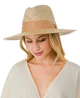 Marcus Adler Trim Detail with Straw Panama Hat