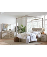 Closeout! Makson Laminate King Bed