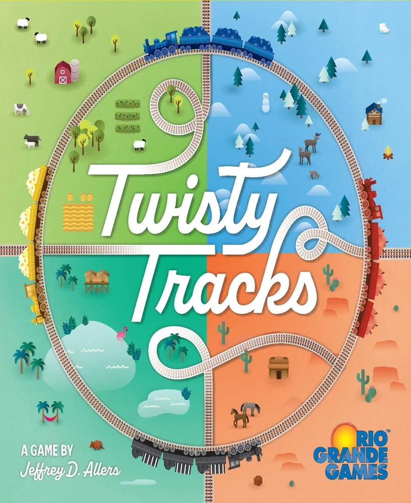 Rio Grande Twisty Tracks Family Game