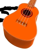 KaKo'o Music Sunrise Orange Wooden Ukulele Set