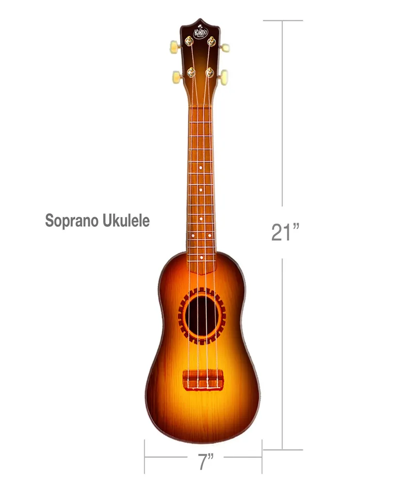 KaKo'o Music Sunburst Wooden Ukulele Set