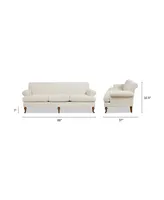 Jennifer Taylor Home Alana Lawson 88" Three-Cushion Tightback Sofa