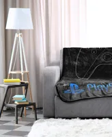 Jay Franco PlayStation Vintage-Like Hardware Silk Touch Throw, 60" x 46"