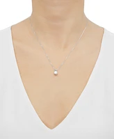 Grown With Love Igi Certified Lab Grown Diamond Solitaire 18" Pendant Necklace (1 ct. t.w.) in 14k White Gold or 14k Gold