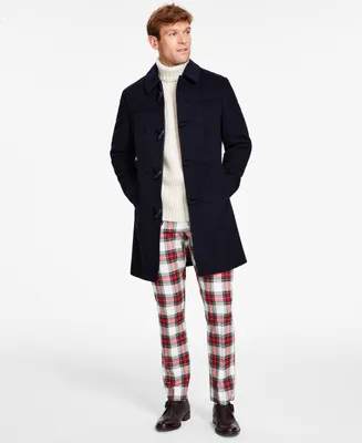 Tommy Hilfiger Men's Modern-Fit Solid Overcoat
