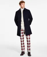 Tommy Hilfiger Men's Modern-Fit Solid Overcoat