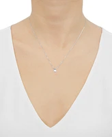 Grown With Love Igi Certified Lab Diamond Solitaire 18" Pendant Necklace (1/2 ct. t.w.) 14k White Gold or