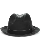 Dorfman Pacific Men's Braided Fedora Hat