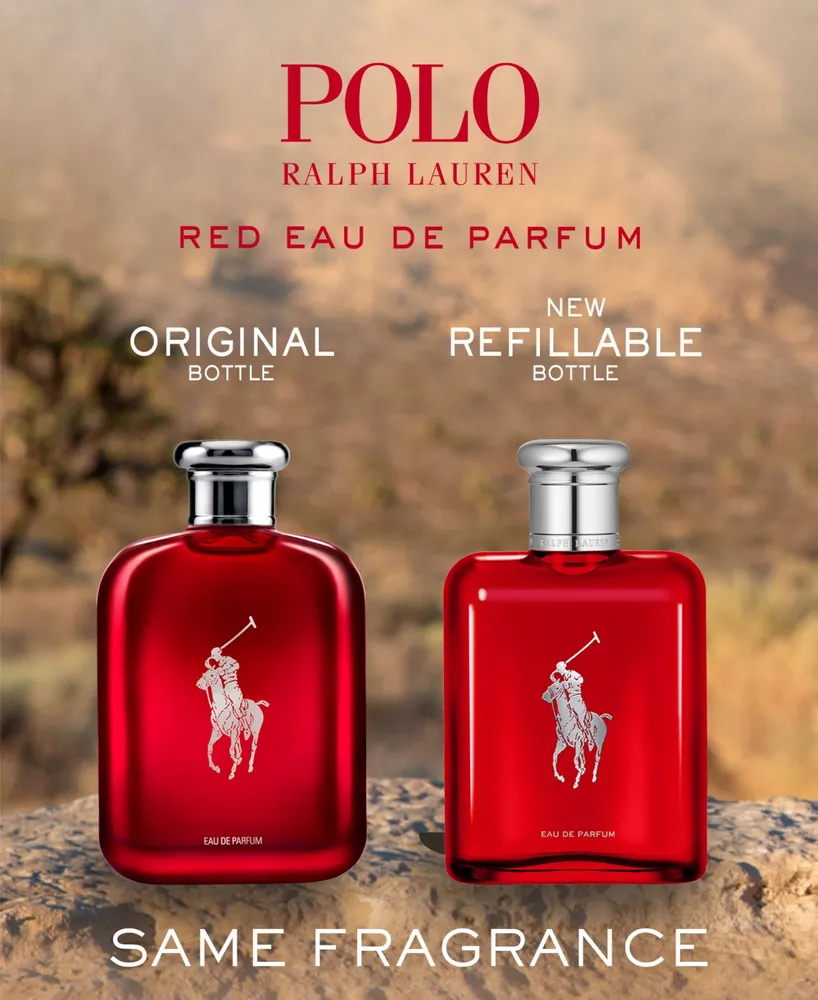 Ralph Lauren Men's Polo Red Eau de Parfum Spray, 4.2