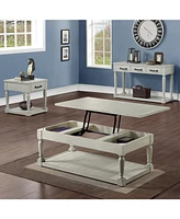 Steve Silver Hemingway 50" Wooden Farmhouse Sofa Table