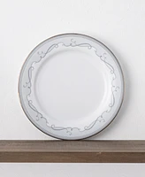 Noritake Satin Flourish 4 Piece Salad Plate Set, Service for 4