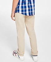 Tommy Hilfiger Toddler and Little Boys Flat-Front Stretch Chino Pants