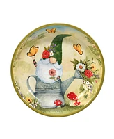 Certified International Garden Gnomes Set of 4 Soup/Pasta Bowl