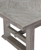 Steve Silver Whitford 48" Distressed Wood Coffee Table