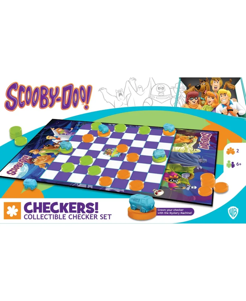 Masterpieces Hanna Barbara Scooby-Doo! Checkers for Kids