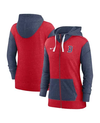 Women's Nike Red Boston Sox Full-Zip Hoodie