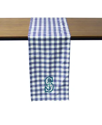 Seattle Mariners Buffalo Check Table Runner