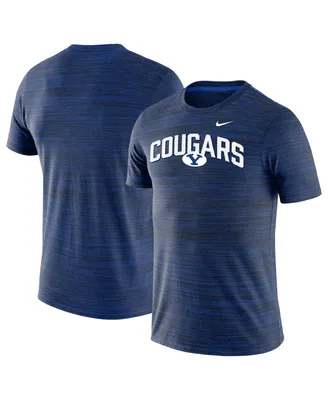 Men's Nike Royal Byu Cougars Velocity Team Issue Performance T-shirt